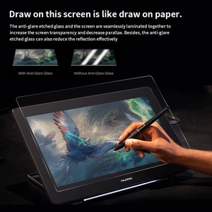 Tableta Gráfica Digital sin Batería, Monitor de Dibujo Huion <span class=keywords><strong>Kamvas</strong></span> Pro <span class=keywords><strong>16</strong></span> Plus (4K) - Product Image 3