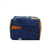 Sac à café personnalisé avec valve unidirectionnelle, fermeture éclair, scellage arrière, haute qualité pour emballage flexible, matériaux recyclés pour salade fraîche, chewing-gum