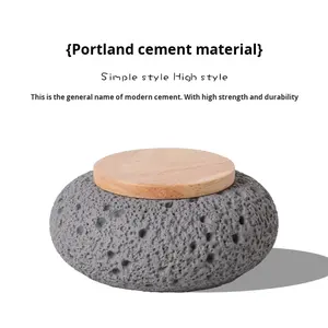 Современная экологичная деревянная урна-контейнер для памяти о питомце квадратной формы Shuo Ni PH20250628 - Product Image 5