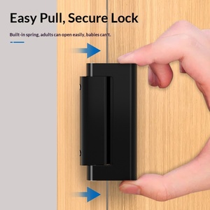 Loquet et Ferme-Porte Antivol en Alliage d'Aluminium pour la Sécurité des Enfants, Modèle 001 - Product Image 2