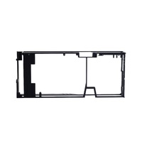 Pièces de rechange pour téléphone portable, cadre intermédiaire, assemblage de coque arrière, alliage d'aluminium, carte unique, polissage, peinture, usinage CNC