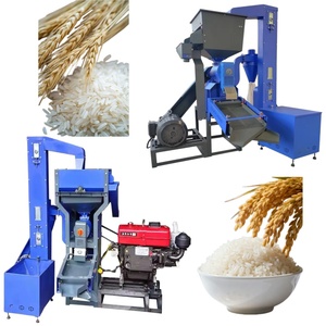 Máquina de Molienda y Pulido de Arroz con Criba Vibratoria, Alta Productividad en una Sola Pasada, 600 kg/h, Acabado Brillante para Arroz <span class=keywords><strong>Blanco</strong></span>, para Fábrica - Product Image 2