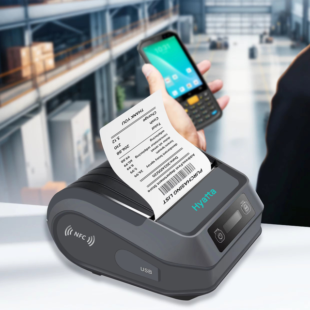 DA380S 2-3 Inch Mobile WIFI Thermal Printer, Support Zebra/BIXOLON/ Honeywell Language:TSPL,CPCL,ZPL,ESC/POS