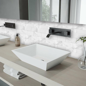 Ubin Dinding Tempel Langsung dari Pabrik Vivid Tiles, Dekorasi Rumah, Wallpaper Dinding Bata 3D, Panel Dinding Mosaik Perekat Sendiri - Product Image 4