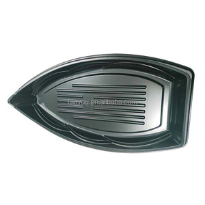 JY-87103ทิ้ง PS ถาดอาหารพลาสติกซูชิกล่องเรือรูปร่างปลากล่องบรรจุพลาสติกซูชิเรือกล่อง - Product Image 6