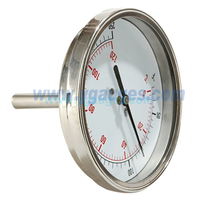 Semua termometer Bimetal baja tahan karat untuk instrumen suhu Oven