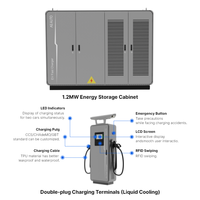 Stock UE, certification CE, OCPP 1.6J, station de recharge multi-appareils 600 kW/1200 kW avec câbles de 5 m
