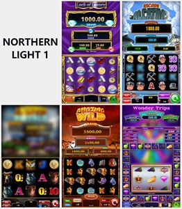 QIQU Best-seller aux États-Unis, jeu de compétences vertical populaire Northern Light 1, boîte de jeu 5 en 1, carte de circuit imprimé pour salle de jeux, garantie 1 an - Product Image 2