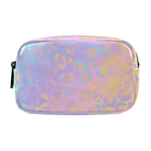 กล่องดินสอแบบพกพาอเนกประสงค์สองด้านสำหรับนักเรียน  รุ่นใหม่ล่าสุด  วัสดุโพลีเอสเตอร์  ซิปคู่ - Product Image 1