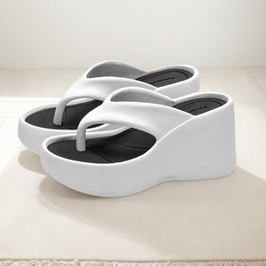 Thời Trang Phụ Nữ Nêm Dép Với Cao Gót Phụ Nữ Slide Dép Nhà Dép Với Gót Chân Cho Nữ Mùa Hè <span class=keywords><strong>Flip</strong></span> Flop - Product Image 2