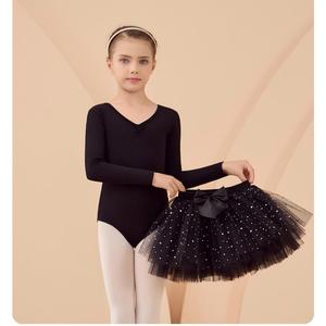Set Leotard da Balletto con Strass Fai-da-Te e Gonna, Scollo a V, Schiena Scoperta, Costume da Danza, Gonna <span class=keywords><strong>Tutu</strong></span>, Top da Ginnastica per Ragazze - Product Image 5