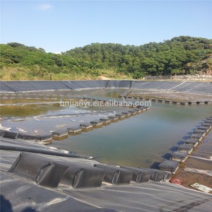 Géomembrane HDPE en gros 1mm 1.5mm 2mm Surface Lisse Anti-Infiltration <span class=keywords><strong>pour</strong></span> <span class=keywords><strong>Bassin</strong></span> de Pêche, Élevage de Crevettes et Ferme Aquacole - Product Image 5