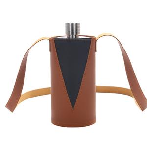 Premium Shinny Glossy Golden Rose <span class=keywords><strong>Whisky</strong></span> <span class=keywords><strong>Macallan</strong></span> 17oz Petaca de metal Multifunctton Frasco redondo de acero inoxidable de gran capacidad - Product Image 5