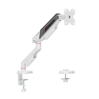 LDT114-C012 17 "-40" 12kg support de bras de moniteur économique support d'ordinateur ergonomique réglable support de moniteur de jeu à ressort mécanique