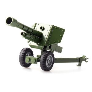 Bloques de Construcción de Plástico, Minifiguras, Accesorios de Terceros, Armas, Cañón de Campo Mark X, Obús, Juguetes Militares - Product Image 3