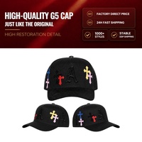 Topi Baseball Berkualitas Tinggi Original Pria 5 Panel Bordir Snapback Custom Hitam Unisex Dewasa Model Lengkung Gorras De Béisbol