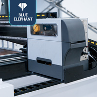 Máquina de anidación atc cnc, línea de producción de muebles, enrutador de trabajo de madera cnc con etiquetado de descarga de carga