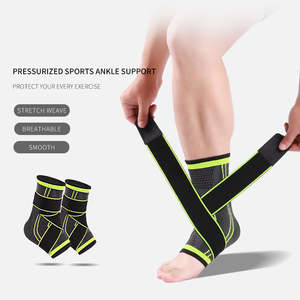 남녀공용 조절식 스트랩 발목 압박 지지대 슬리브 밴드 - Product Image 5