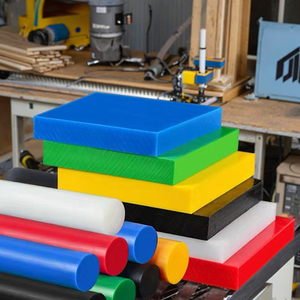 Factory Direct DOTOQ Customizable White/<b>Black</b> POM <b>Plastic</b> <b>Sheet</b> Rod 5-200mm High Temperature Resistance Wear-Resistant Cutting - Product Image 3