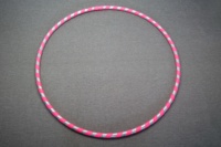 Cerceaux de fitness pour enfants – Cerceaux de voyage flexibles en plastique durable avec bande texturée pour la danse, les exercices de base et les fêtes
