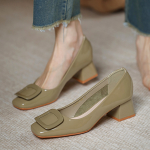 Scarpe Comode ed Eleganti con Punta Quadrata per Donne, Calzature da Cerimonia per Signore, Scarpe da Sposa per Banchetti - Product Image 5