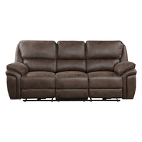 Ensemble de canapés inclinables électriques intelligents OEM personnalisés 3+2+1, fauteuils inclinables en tissu, fournisseur chinois pour salon et home cinéma