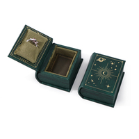 Scatole Regalo Personalizzate in Pelle PU Ecologica, Piccole e Rettangolari con Chiusura Magnetica e Logo per Gioielli