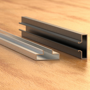 Desain baru Slatwall aksesoris Slot profil saluran aluminium - Product Image 4