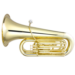 Tuba <span class=keywords><strong>de</strong></span> qualité <span class=keywords><strong>en</strong></span> laiton, clé Bb, 3 pistons, diamètre du trou <span class=keywords><strong>de</strong></span> 16,8 mm, diamètre du cloche <span class=keywords><strong>de</strong></span> 366 mm, instrument <span class=keywords><strong>en</strong></span> laiton OEM - Product Image 1