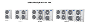 Climatiseur commercial VRF 26HP, pompe à chaleur, double compresseur rotatif, R-410A, économie d'énergie, 380-415V, triphasé, 50Hz, HVAC haute capacité - Product Image 6