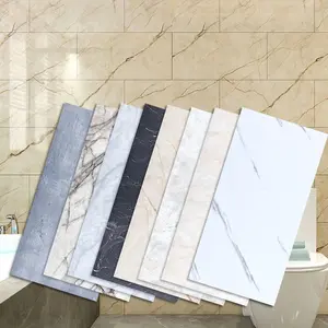 Peel And Stick Wall Marble self decoration adhesive 3D Tile Sticker wallpaper Wall Tile pvc ceiling Panel plastic wallpaper