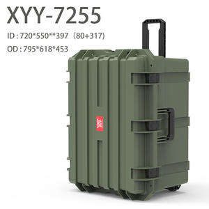 Shockproof Outdoor Photography Equipment <strong>Trolley</strong> Case, Precision Instrument Multifunctional Safety protection Toolbox, Black - Product Image 4