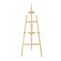 Kiefernholz Dreibein-Bodenstaffelei Höhenverstellbar 70cm-175cm Große und Kleine Größen für Professionelle Kunstwerke