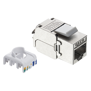 Connecteur RJ45 FTP Cat6 avec capuchon pour câblage réseau - Product Image 1