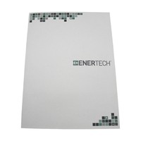 Carpeta de Presentación Promocional para Negocios, Impresa con UV, Papel de Arte de 300 g/m², Tamaño A4, Colores Surtidos, Logotipo Personalizado de Fábrica China, Venta Caliente, OEM