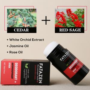 ไม้ซีดาร์สีแดงน้ำหอมกลิ่นเหงื่อติดกลิ่นระงับกลิ่นกายฉลากตามธรรมชาติ - Product Image 3