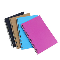 Cuaderno de Notas A5 Personalizado al por Mayor BECOL, Multicolor, con Espiral, Cubierta de Papel Kraft, Diario con Logotipo Personalizado