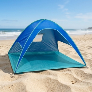 Tente de plage en promotion, abri solaire, auvent de plage pour le <span class=keywords><strong>camping</strong></span> en plein air, le sport et les pique-niques - Product Image 5