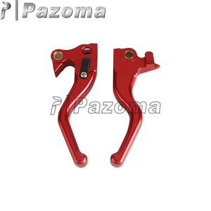 Leviers d'embrayage de frein de moto à 3 doigts anodisés usinés CNC 2 pièces pour Harley <span class=keywords><strong>Sportster</strong></span> 2004-2013 XL1200 <span class=keywords><strong>883</strong></span> X C N L <span class=keywords><strong>R</strong></span> V XR1200 - Product Image 6