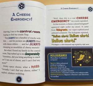 Geronimo Stilton Spacemice inglese originale per bambini ponte extracurricolare a colori storia a fumetti - Product Image 5