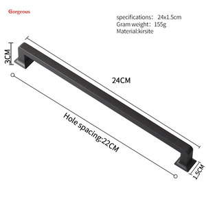Các New Đồ Nội Thất Nhà Bếp Phần Cứng Xử Lý Nhựa Ngăn Kéo Tủ Quần Áo Kéo Lưu Trữ Tủ Kéo Xử Lý Cho Đồ Nội Thất Knobs - Product Image 5