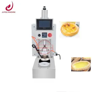 JUYOU Widely Used Fruits Tartlet Pie Forming Presses Making Egg Tart Shell Machine