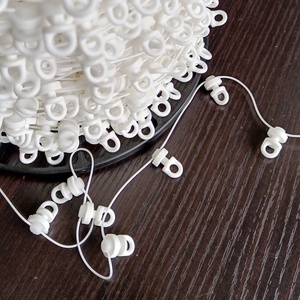 Thanh ray gấp chữ S, thanh ray sóng S, thanh sóng S, móc rèm gấp sóng, thanh ray 60mm, đầu rèm trong suốt, băng đầu rèm - Product Image 3