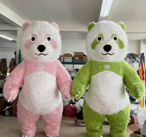 Efun MOQ 1 PCS Costume de Mascotte <span class=keywords><strong>Panda</strong></span> Gonflable Multicolore 2m pour Événements et <span class=keywords><strong>Location</strong></span> – Meilleure Vente - Product Image 6