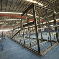Hôtels modulaires préfabriqués de luxe en conteneurs galvanisés, personnalisables, de 20 et 40 pieds, avec structure légère en acier