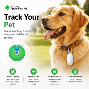Traceur de clés certifié MFi Apple Find My, localisateur d'objets Bluetooth, mousqueton intelligent, anti-perte, localisateur <span class=keywords><strong>GPS</strong></span> - Product Image 4