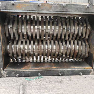 Mini Multi-Functional Dual Shaft Shredder for Tires, Cardboard, Plastic, and <strong>Rubber</strong> - Product Image 6
