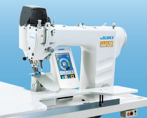 Machine à coudre industrielle Juki 2100 électronique d'occasion du Japon pour la pose de manches - Product Image 3