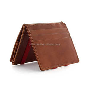 ओएम ओडम कस्टम यूरो जीनेटो बड़े सिक्के जेब बटुए के साथ वास्तविक चमड़े के बाइबिल डिजाइनर जादू वॉलेट - Product Image 2