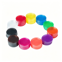 Jetons de poker en plastique vierges en gros avec motifs et couleurs personnalisables pour les jeux de casino